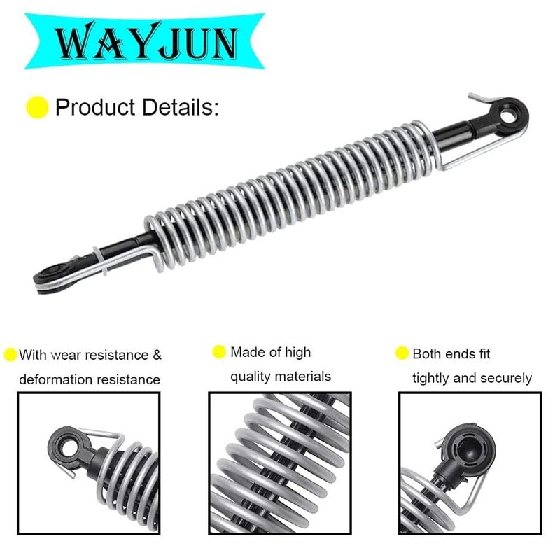 WayJun 51247141490 Right Trunk Lid Lift Support Shock with Spring Tension Spring Compatible with E60 525i 530i 545i 525xi 530xi 550i M5 528i 528xi 535i 535xi xDrive Sedan - Image 2